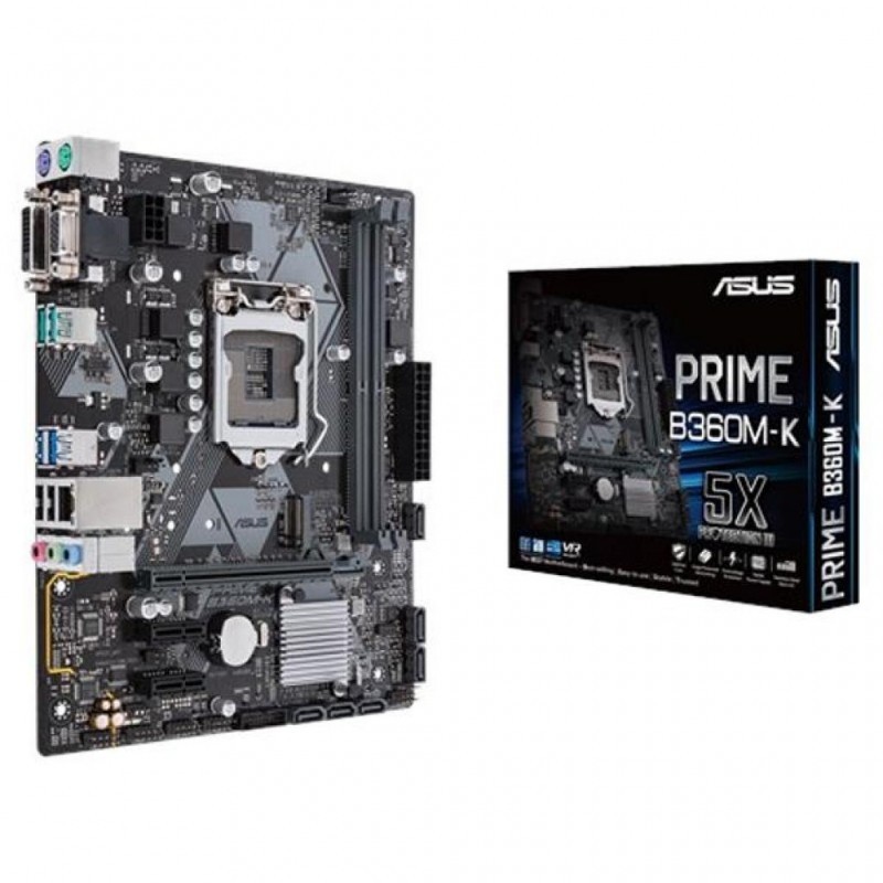

Материнская плата Asus Prime B360M-K (s1151, Intel B360, PCI-Ex16)