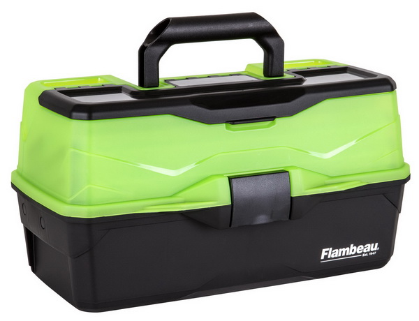 

Ящик FLAMBEAU Classic Green 3-полки 40/23/22см