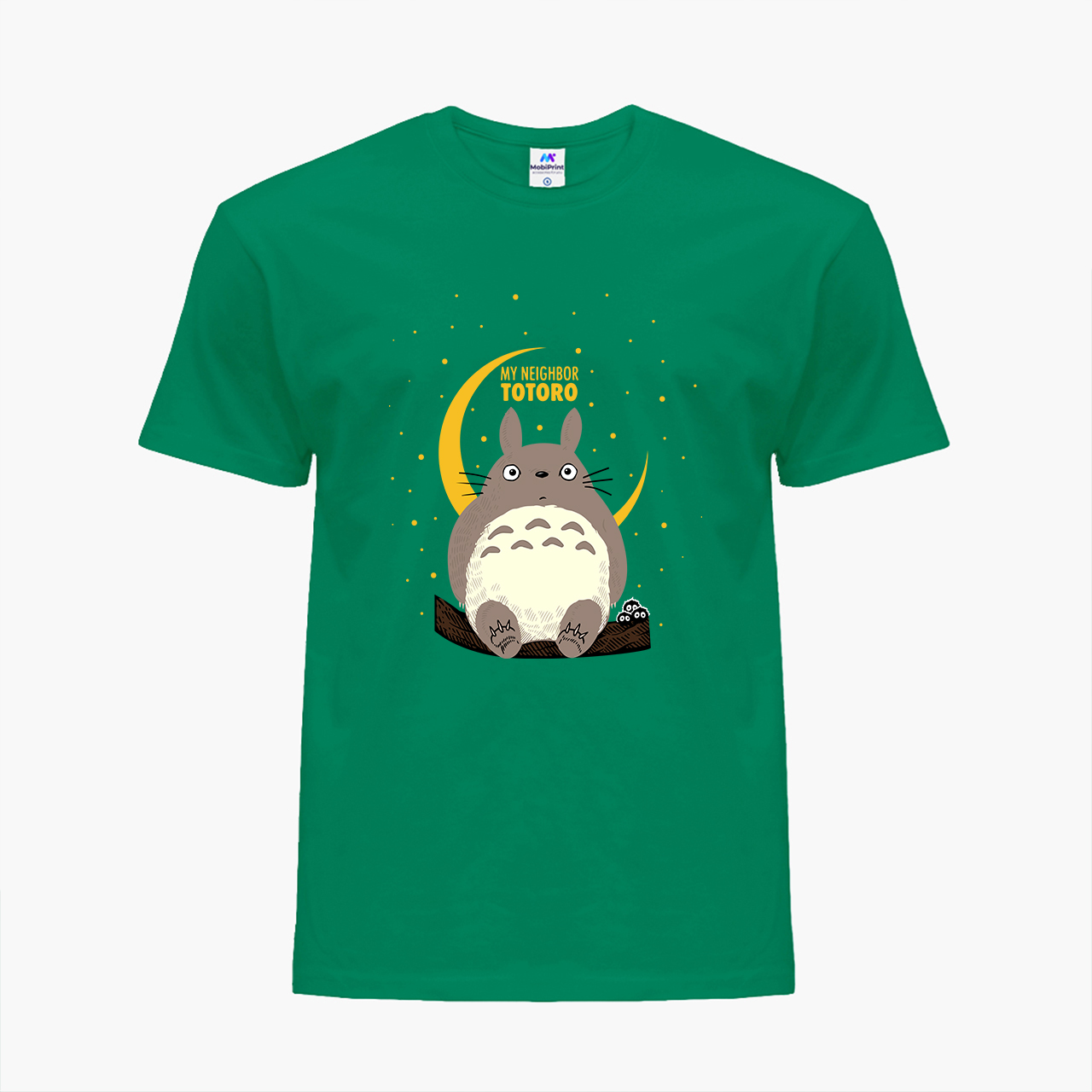 

Детская футболка Мой сосед Тоторо (My Neighbor Totoro) (25186-2657) 146-152 см Хлопок Зеленый