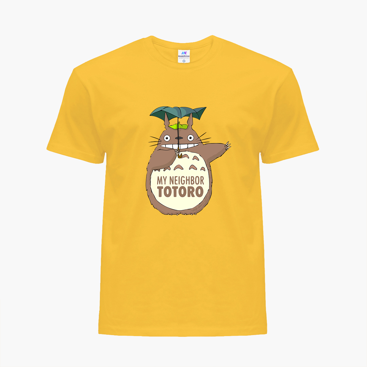 

Детская футболка Мой сосед Тоторо (My Neighbor Totoro) (25186-2656) 146-152 см Хлопок Желтый