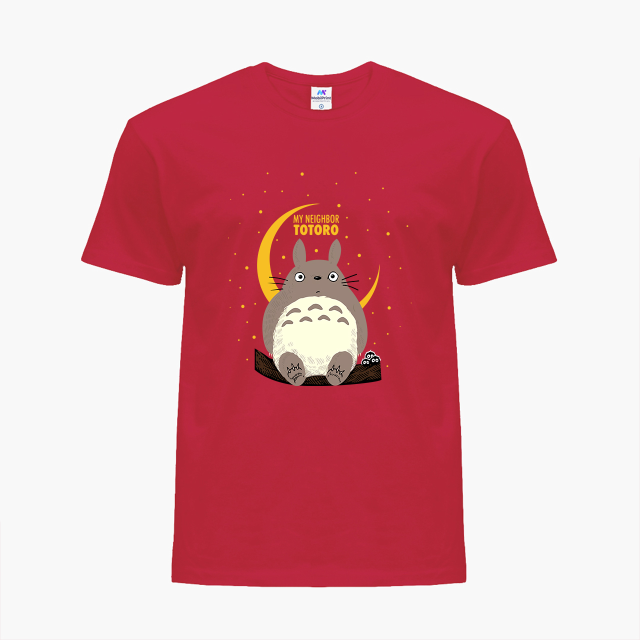 

Детская футболка Мой сосед Тоторо (My Neighbor Totoro) (25186-2657) 134-140 см Хлопок Красный
