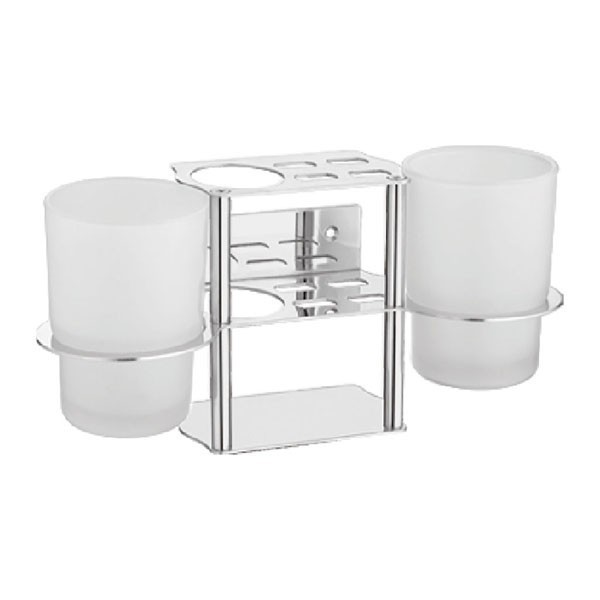 

Подставка для щеток и пасты с 2-мя стаканами ZERIX LR103