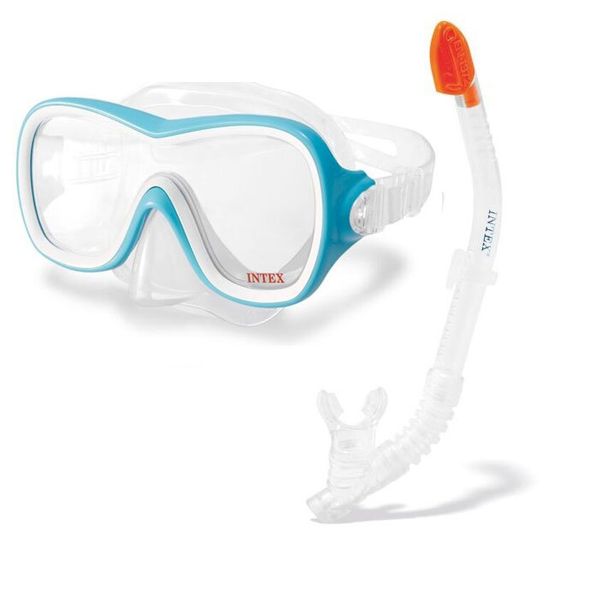 

Комплект для плаванья Intex 55647 Wave Rider Swim Set от 8 лет Голубой