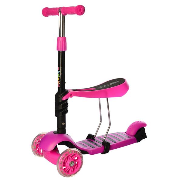 

Самокат-беговел MAXI ITrike JR 3-054-K-1 Розовый