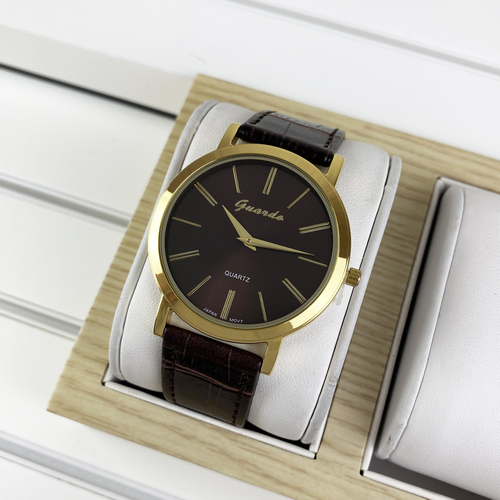 

Часы наручные Guardo 02985-1 Brown-Gold