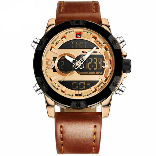 

Часы наручные Naviforce NF9097 Brown-Cuprum-Black
