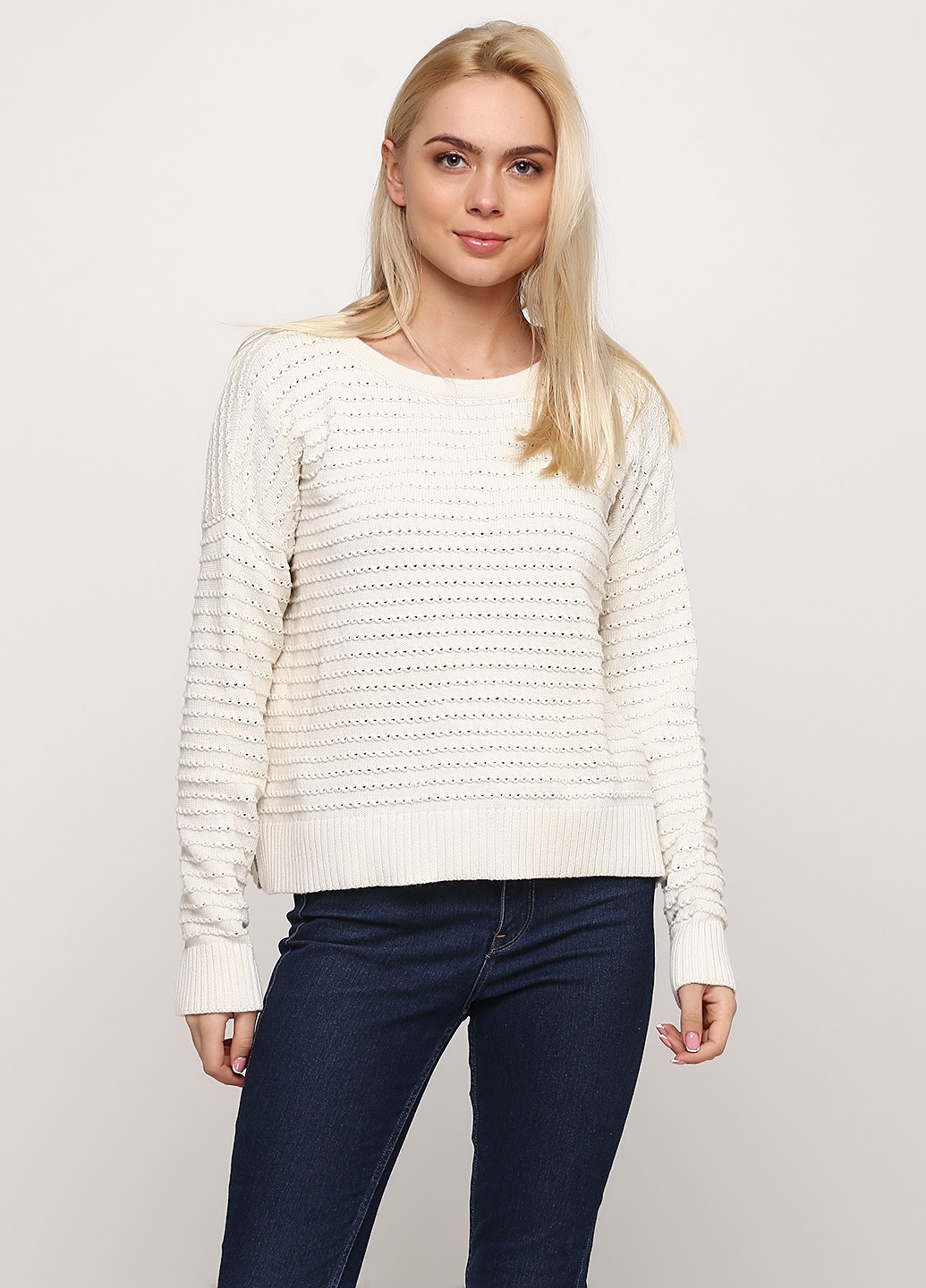 

Светр Джемпер Jack Wills повсякденнй 10 молочний HF0120KO0019