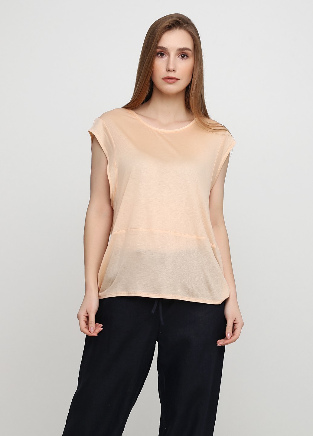 

Футболка Helmut Lang повсякденна S персиковий HF0221FB0012