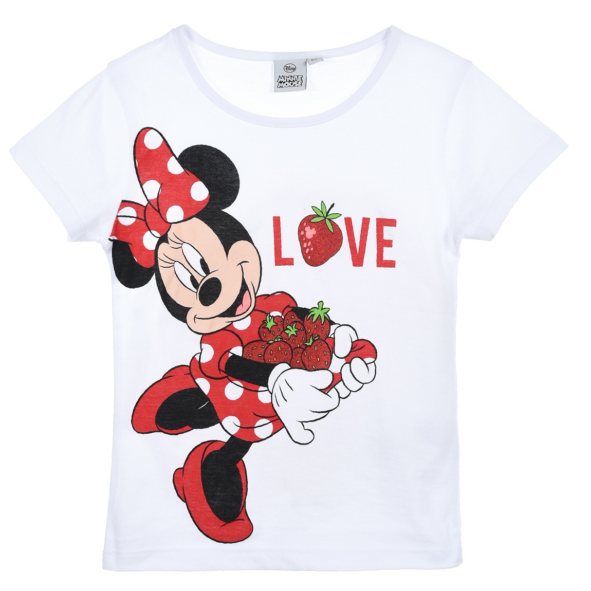

Футболка Disney Minnie Mouse (Минни Маус) 104 см Белый UE10401