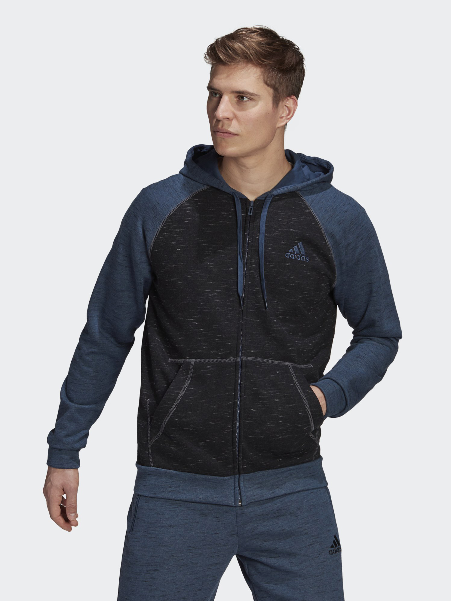

Толстовка Adidas M Mel Fz Hd GK8905 2XL Blckme-Crname