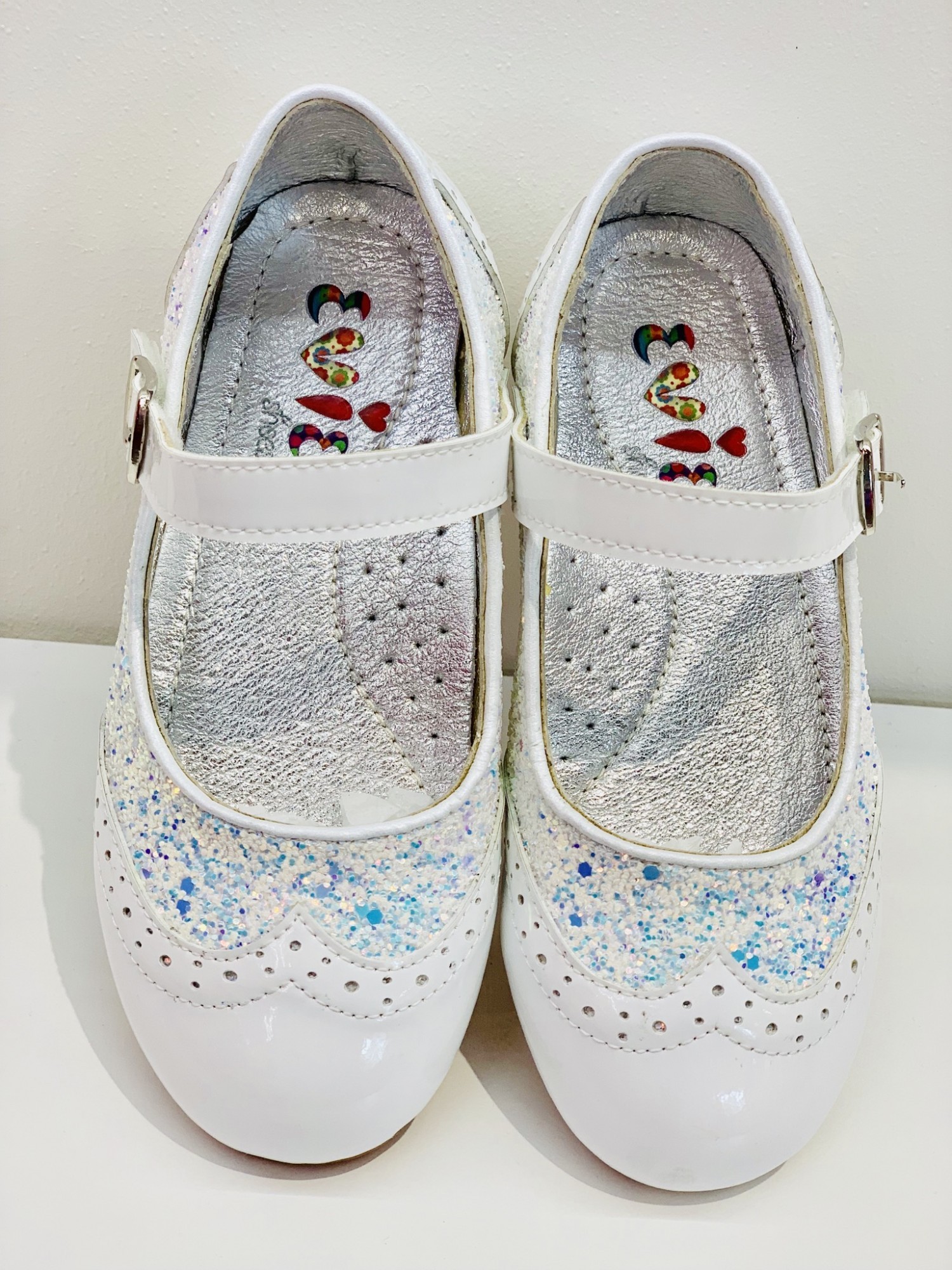 

Туфли EVIE shoes Baila 29 White Glitter (092-6L 29)
