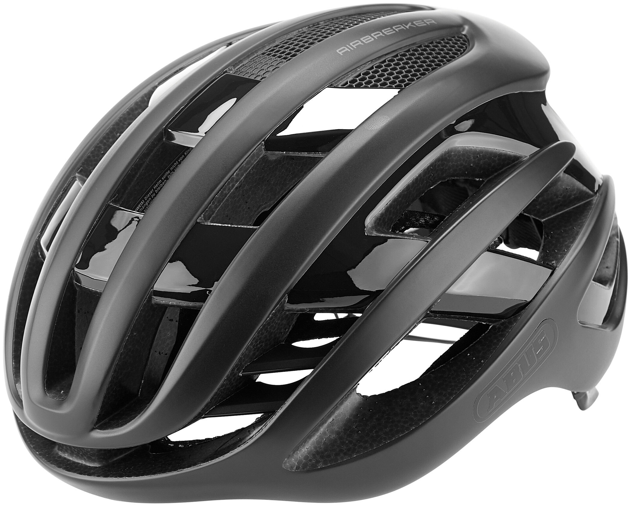 

Велошолом спортивний ABUS AIRBREAKER Velvet Black S (51-55 см)