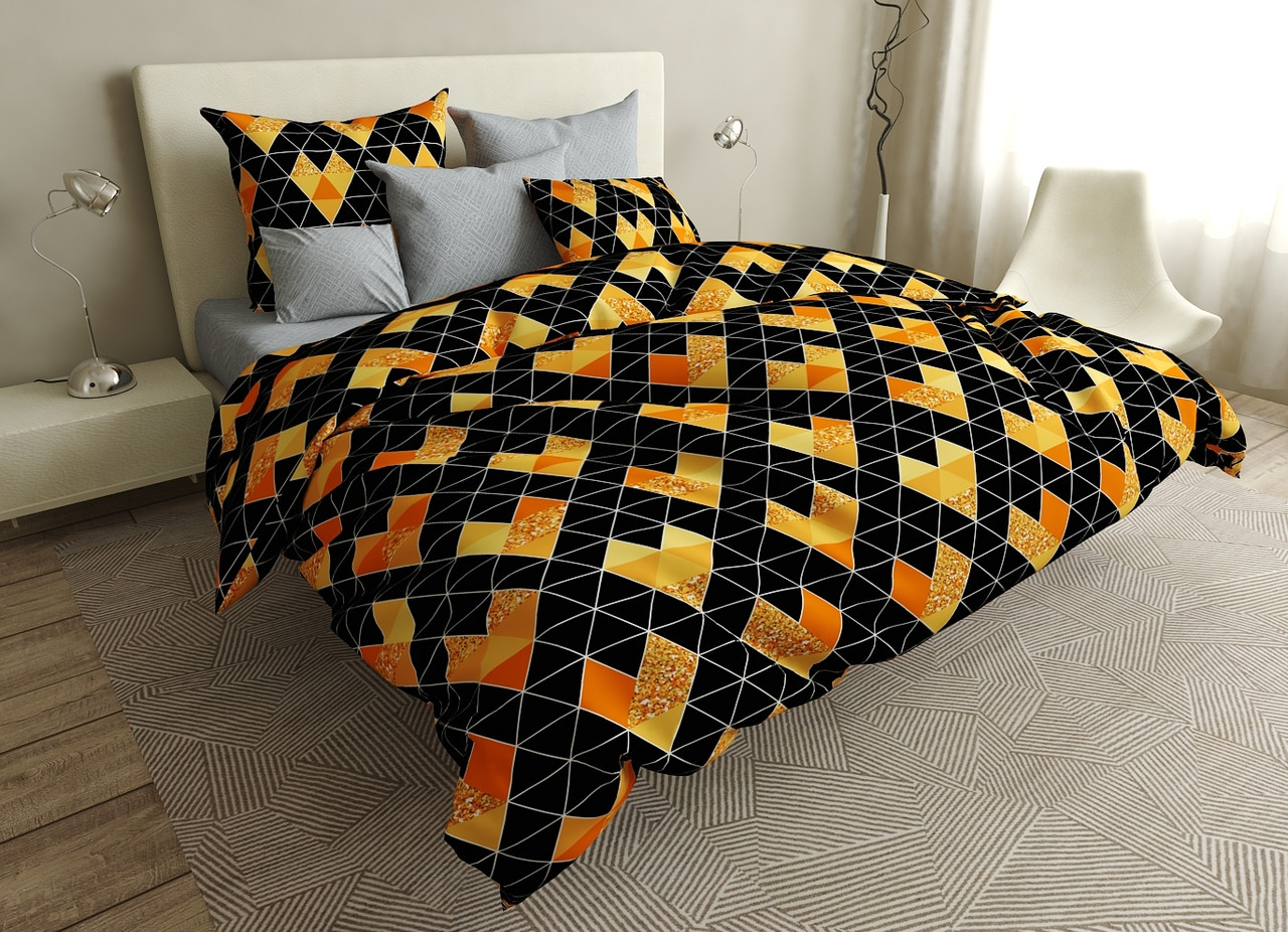 

Комплект постельного белья Krispol двуспальный ЕВРО на резинке GOLD LUX 180*200*25 (322.144508.2)