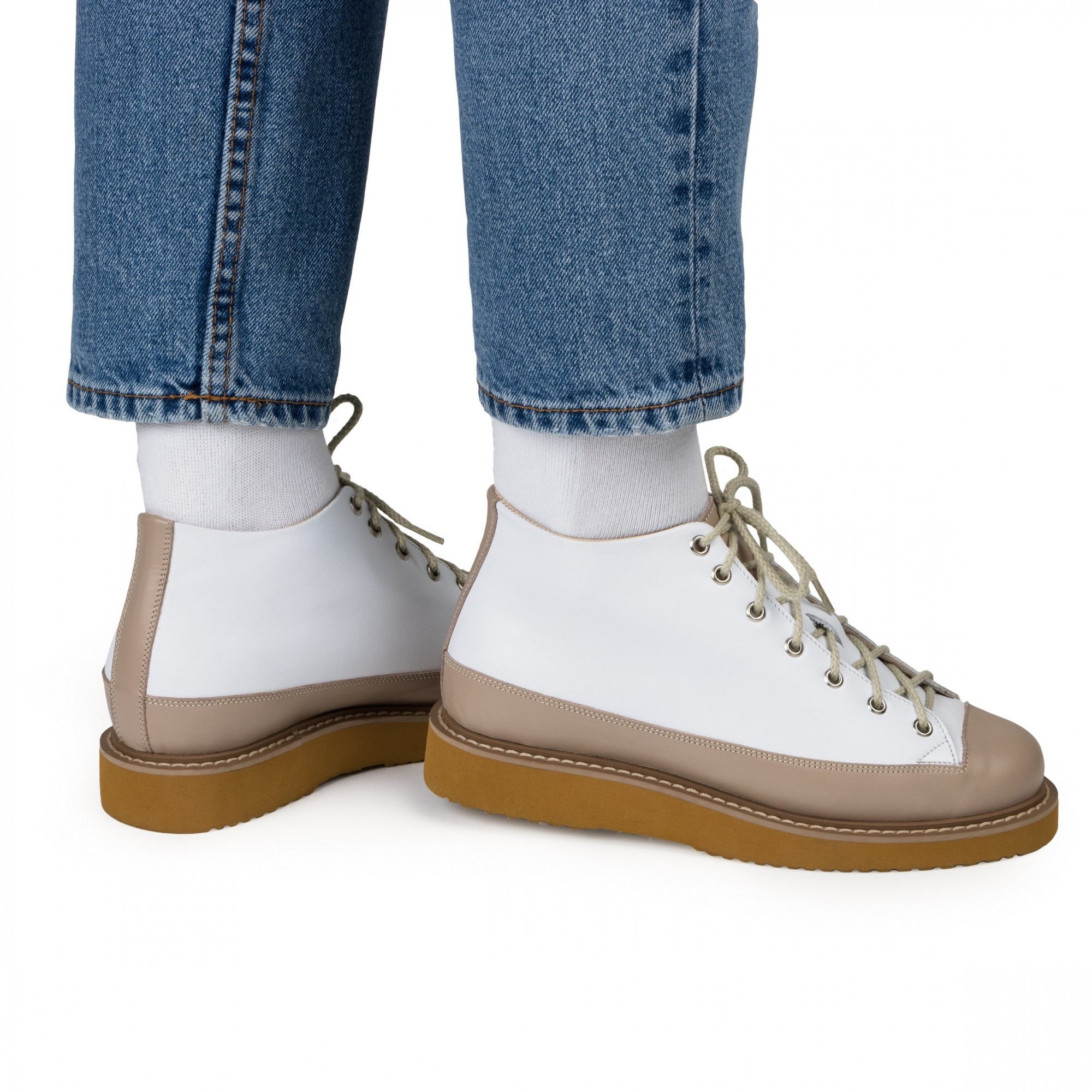 

Кеди жіночі YUP_FOOTWEAR TH001M, розмір 39, білі