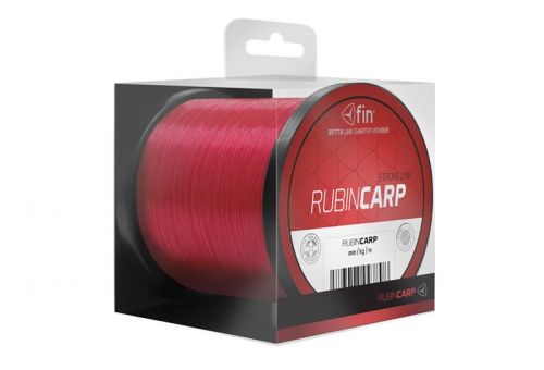 

Волосінь Delphin Rubin Carp червона 0.26mm 1200m