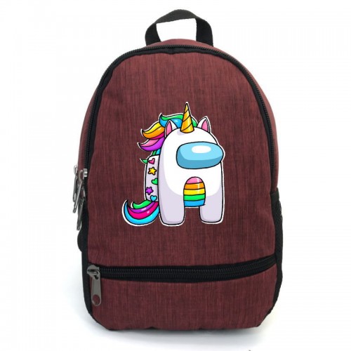 

Рюкзак Амонг Ас подростковый Among Us Moon Unicorn AMNG-0014 blue синий