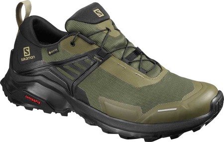 

Мужские кроссовки Salomon X Raise GORE-TEX Hiking Shoe Grape Leaf/Black/Black 41.5