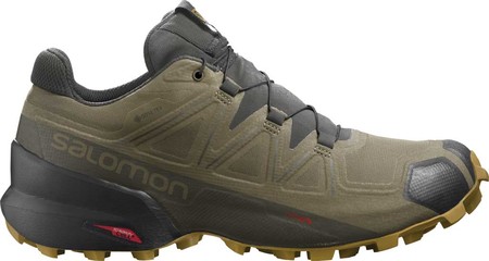 

Мужские кроссовки Salomon SpeedCross 5 GORE-TEX Trail Shoe Martini Olive/Peat/Arrowwood 40.5
