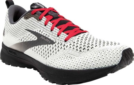 

Мужские кроссовки Brooks Revel 4 Running Shoe White/Black/Red 42.5