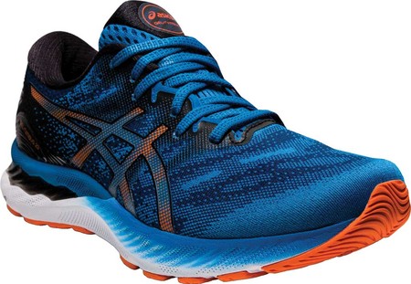 

Мужские кроссовки ASICS GEL-Nimbus 23 Running Sneaker Reborn Blue/Black 44.5