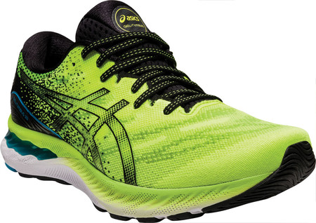 

Мужские кроссовки ASICS GEL-Nimbus 23 Running Sneaker Hazard Green/Black 46