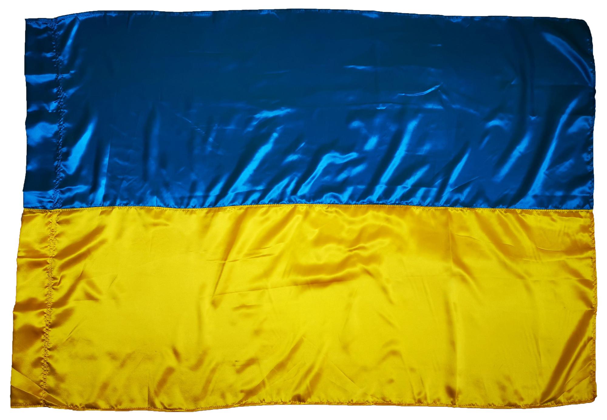 

Флаг Украины Стяг 90 × 135 см атлас (П6А)