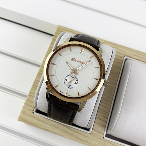 

Часы наручные Guardo 10598 Brown-Silver-Cuprum-White