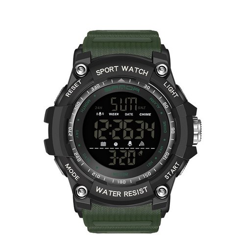 

Часы наручные Sanda 2016 Green-Black