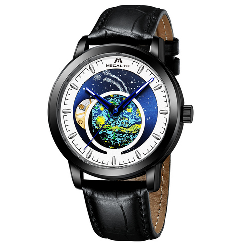 

Часы наручные Megalith 8213M Black-White