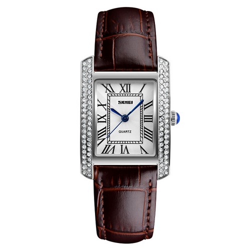 

Часы наручные Skmei 1281 Brown-Silver