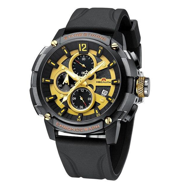 

Часы наручные Megalith 8231M Black-Gold