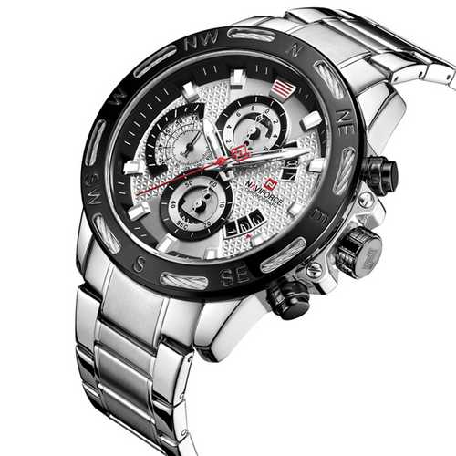 

Часы наручные Naviforce NF9165 Silver-Black