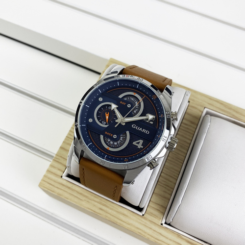 

Часы наручные Guardo B01318-3 Brown-Silver-Blue
