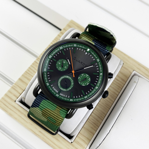 

Часы наручные Guardo 11146-3 Green-Black