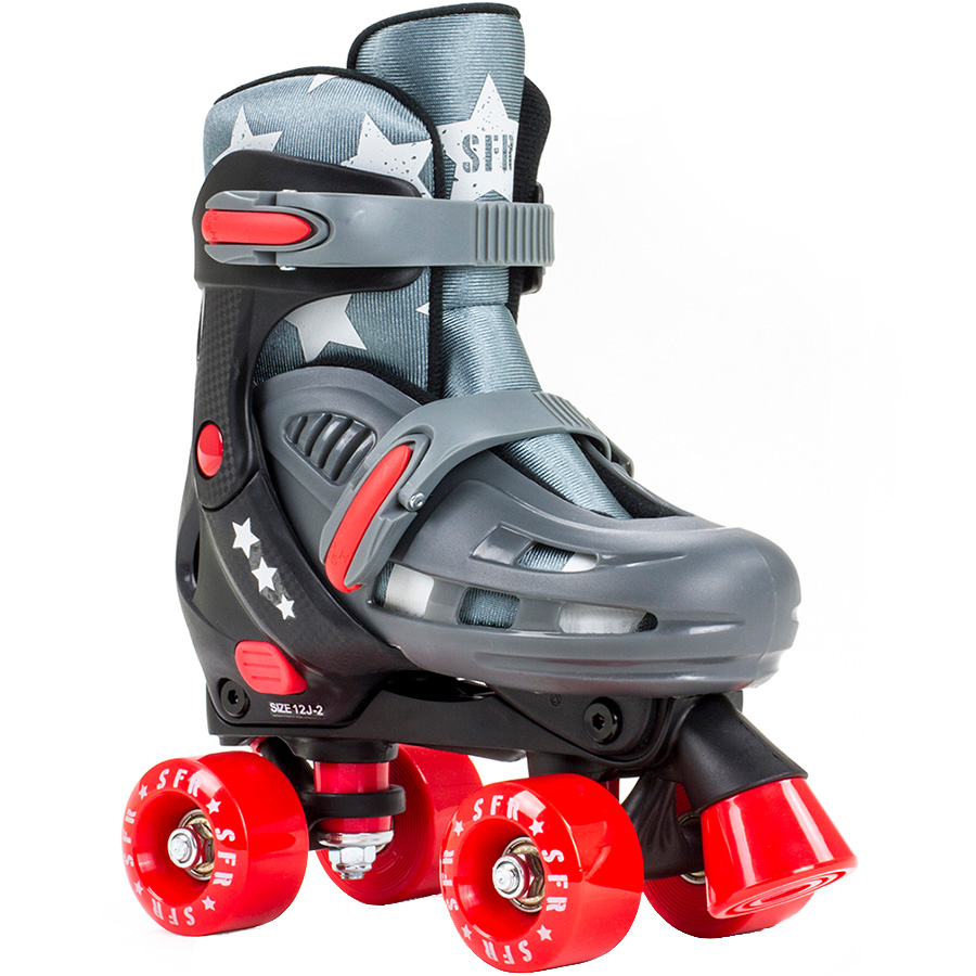 

Роликовые коньки SFR Hurricane II grey-red 30.5-34 (RS275-GR30)