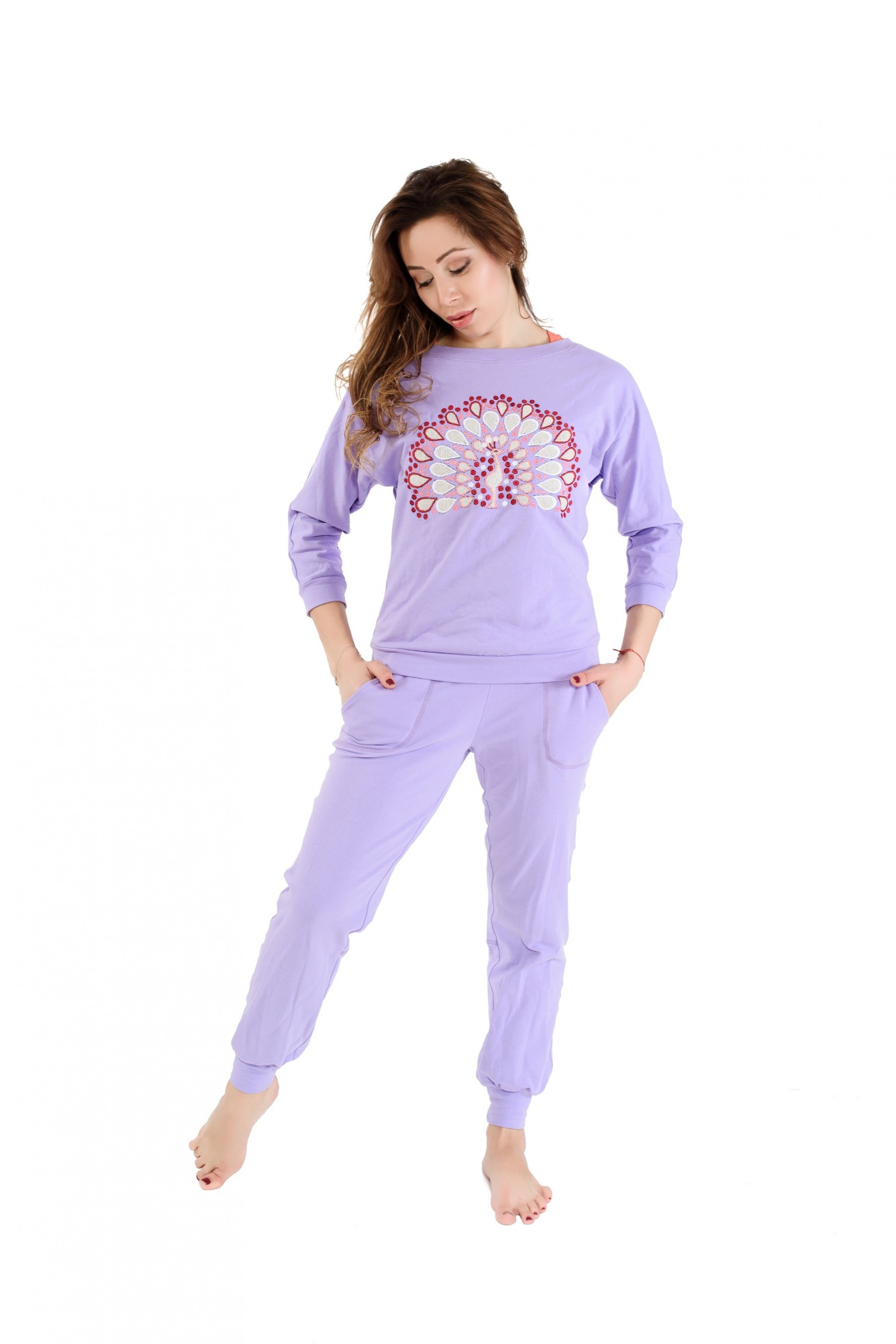 

Штаны Yoga Shanti Luxury Style -М - Лиловый