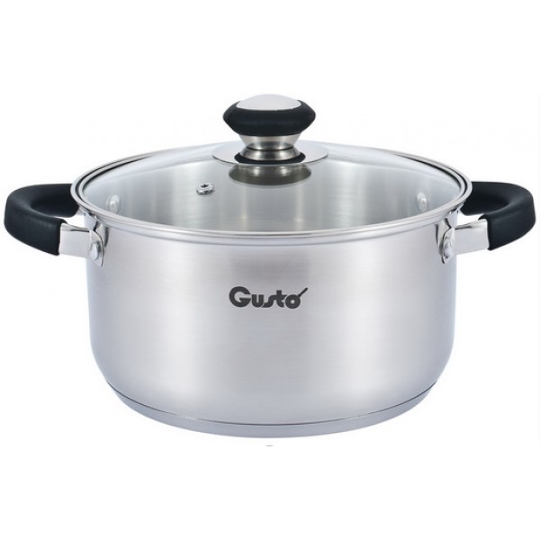 

Кастрюля Gusto Preto GT-1104-24 24 см, 5,5 л
