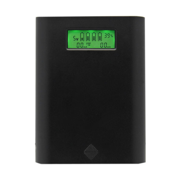 

Кейс/УМБ Soshine E3S Black на 4 сменных аккумулятора 18650, LCD дисплей, 2xUSB 5V/2.1A