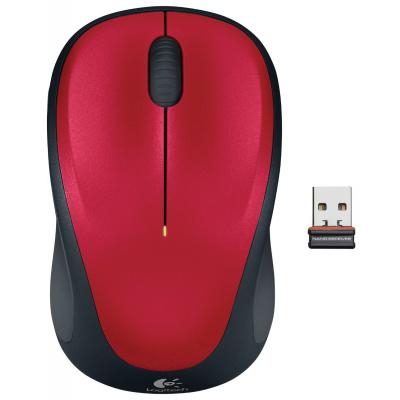 

Мышь беспроводная Logitech M235 (910-002496) Red USB