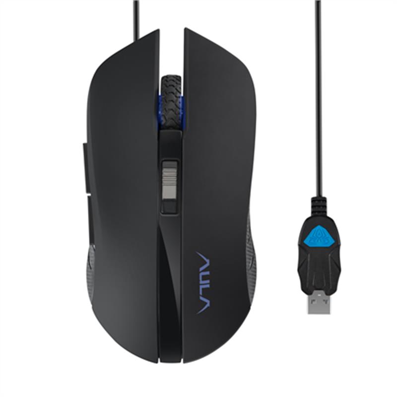 

Мышь Aula Obsidian (6948391212302) Black USB