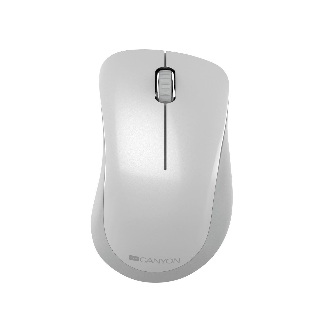 

Мышь беспроводная Canyon CNE-CMSW11PW Pearl White/Grey USB