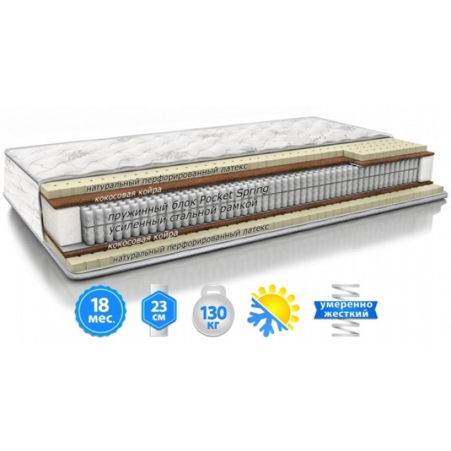 

Матрац Sleep&Fly Extra Latex 200х200 см