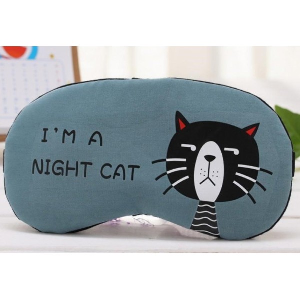 

Маска для сна Night cat blue FOR Арт.122843