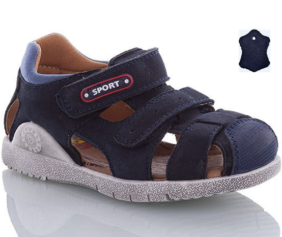 

Кожаные сандалии TTTOTA MA1378-1 27 Синий