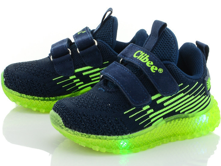 

Кроссовки на силиконовой подошве Clibee NF865-blue-g 22 Синий