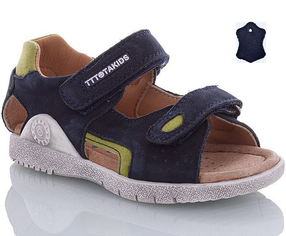 

Кожаные сандалии TTTOTA MA1376-1 26 Синий