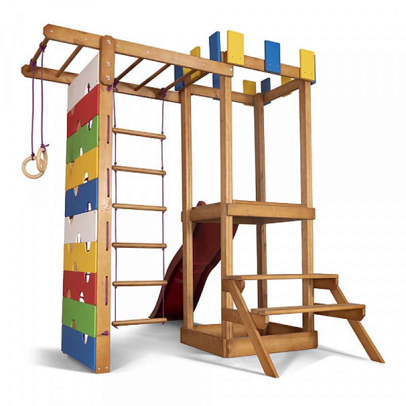 

Детский игровой комплекс PLAYBABY Babyland 2360х750х2100 мм, код: Babyland-26