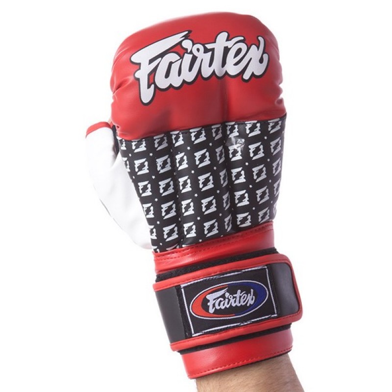 

Перчатки гибридные для единоборств ММА Fairtex, код: 0273-R