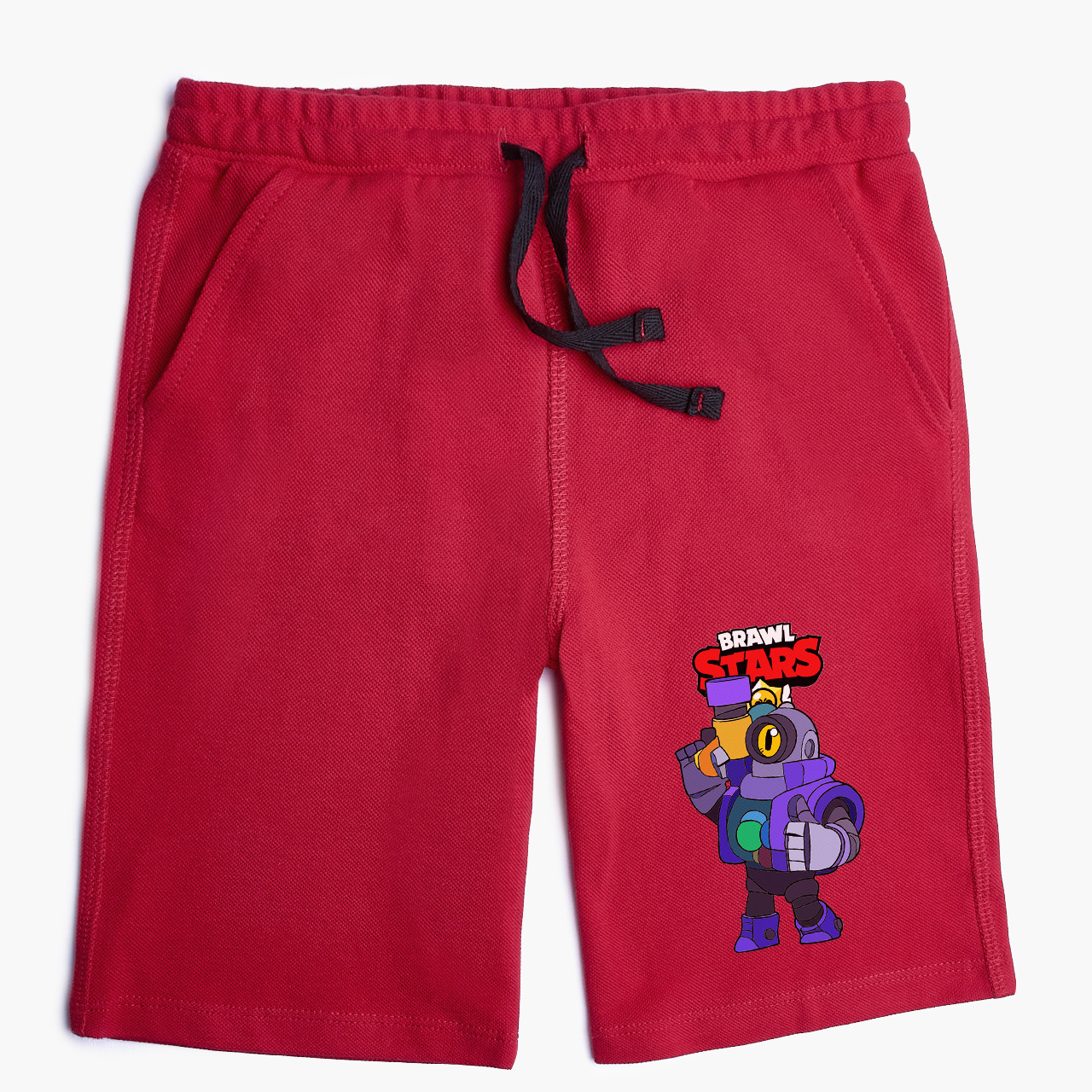 

Шорты детские Бравл Старс Рико (Brawl Stars Riko) (9753-1006-7-DR) 134 см Хлопок Темно-красный