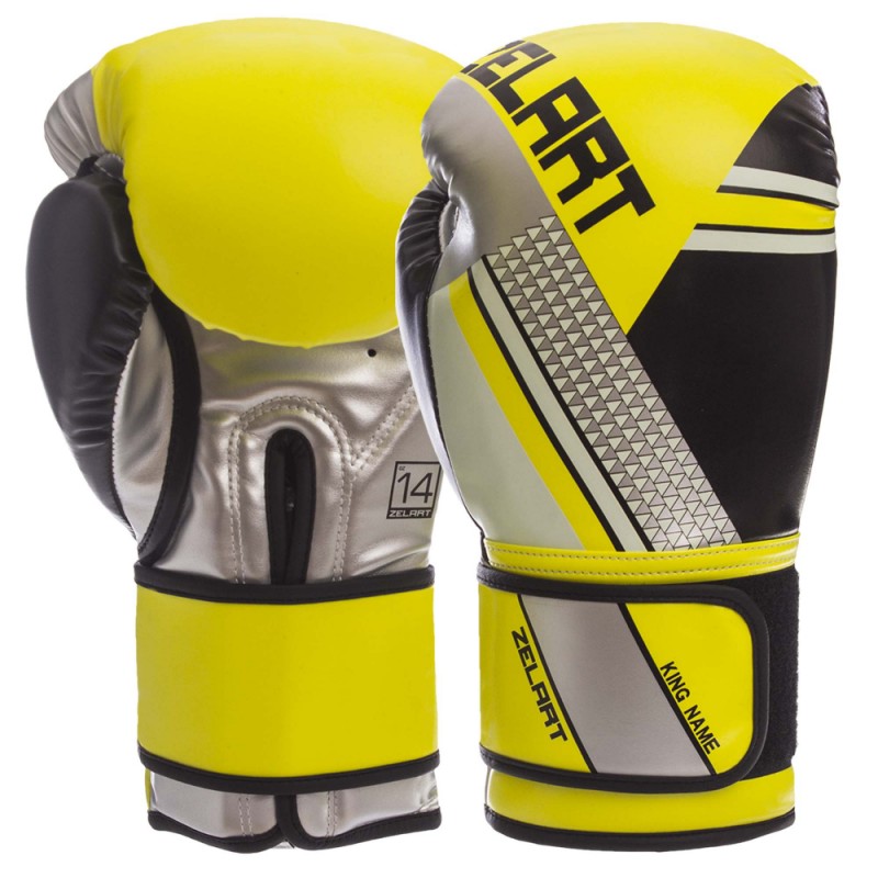 

Перчатки боксерские Zelart PU, код: BO-1335-S52